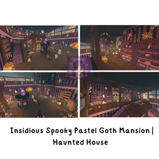 Insidious Spooky Pastel Goth Haunted House 