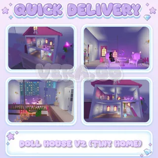 Dollhouse V2 Tiny Home | Adopt Me House Design