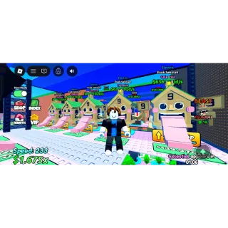 5x Esok Sekolah Celestial 636.23Qd/s  | Escape Tsunami For Brainrots