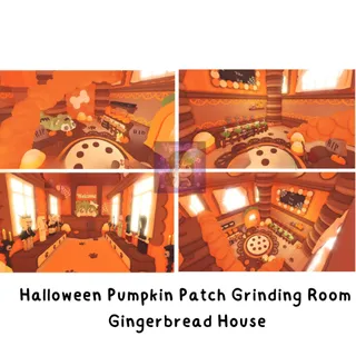 Halloween Pumpkin Patch Grinding Room | Gingerbread House 