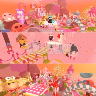 Massive Sanrio Theme Park Island (Island Box)