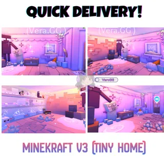 Minecraft V3 | The "Aesthetic Cherry Blossom" Edition (Tiny House)