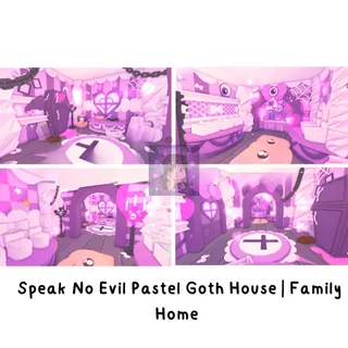 Speak No Evil Pastel Goth House | Family Home 
