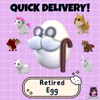6x Retired Eggs