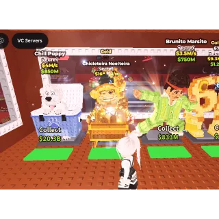 [SALE] 176M/s CHRISTMAS SECRET + Gold Chicleteira + Bruno Mars