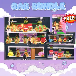 [MEGA STEAL] 22-Item Brainrots Bundle | 21 Lucky Blocks + FREE Ketchuru & Musturu