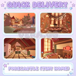 Forecastle (Tiny Home) | Medieval Fantasy Adopt Me House