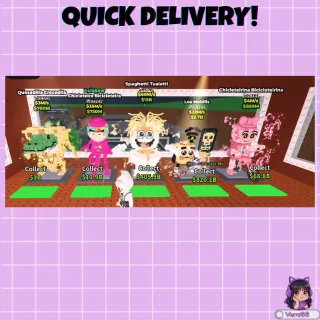 5x Secret Rush Bundle | 35M/s Rainbow & 60M/s Spaghetti