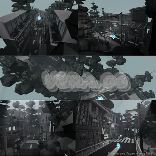 Monochrome Japan Village (Tiny Home)