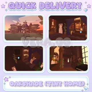 Oakshade (Tiny Home) | Dark Academia Adopt Me House