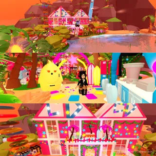 Neon Preppy Beach Resort (Island Box)