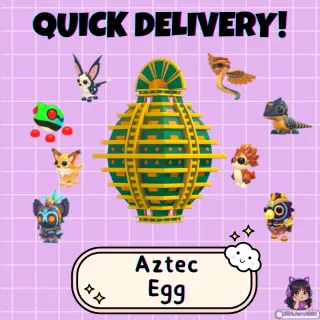 2x Aztec Egg