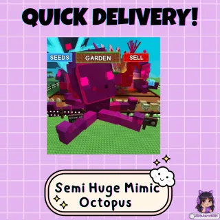 Semi Huge Mimic Octopus (Age 100)│Copy Any Ability!│Grow a Garden