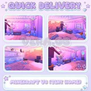 Minecraft V3 | The "Aesthetic Cherry Blossom" Edition (Tiny House)