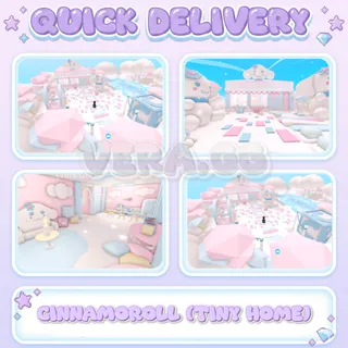 Cinnamoroll (Tiny Home) | Sanrio Kawaii Adopt Me House