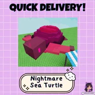 Nightmare Sea Turtle (Large)│XP Boos