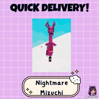 Nightmare Mutated Mizuchi (Divine)│Azure Mutation Pet Stack│Grow a Garden