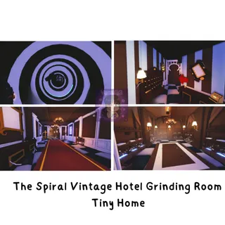 The Spiral Vintage Hotel Grinding Room | Tiny Home 