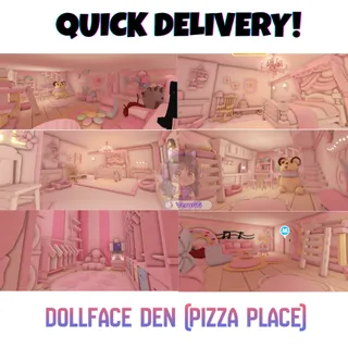 Dollface Den Pizza Place | Cute Adopt Me House