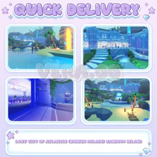 Lost City of Atlantis (Sunken Palace) | Sandbox Island