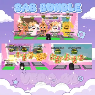 Cheap Steal A Brainrot Secret Bundle | Gold Spaghetti & Free Blocks