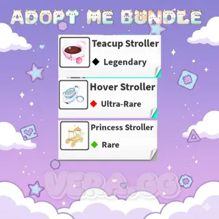 [RUSH SALE] Premium Stroller Bundle | Adopt Me