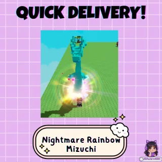 🌈RAINBOW + NIGHTMARE Mizuchi│ The Azure Deity │ Ultimate Mutation Farmer