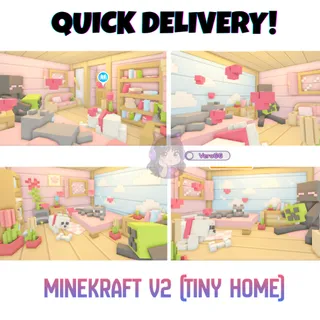 Minecraft V2 House | Adopt me (Tiny Home)