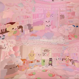 Kawaii Berry Den Playroom ┃Tiny House