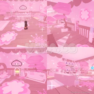 Kawaii Pink Pixel Melody House | Queenslander