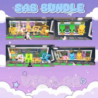 Ultimate Mega Bundle: Radioactive & Gold Brainrot + FREE Leprechaun Lucky Blocks| Steal A Brainrot