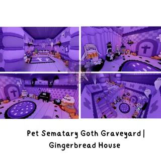 Pet Sematary Goth Graveyard | Gingerbread House