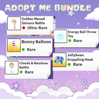 [RUSH SALE] Ultra-Rare Toy & Grappling Hook Bundle | Adopt Me