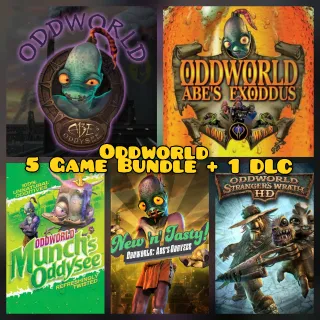 Oddworld 5 Game Bundle + 1 DLC 