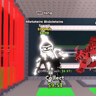 195M/s YinYang Mieteteira Bicicleteira