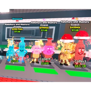  3x Keturu and Musturu Rare Traits