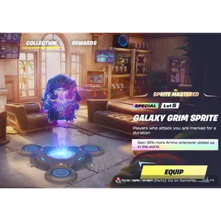 Fortnite Mastered Galaxy Grim Sprite Index