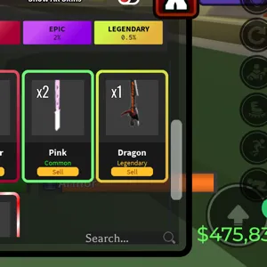 DA HOOD DRAGON KNIFE