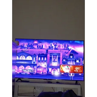 A 60 inch 4k smart TV 
