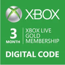 Xbox Live 3 Month Gold Membership