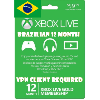 xbox gold brazil