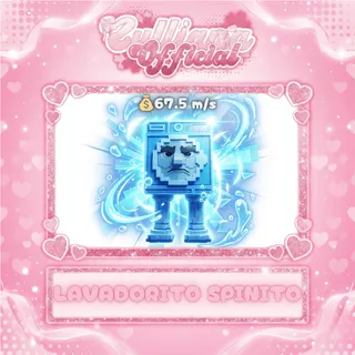 Diamond Lavadorito Spinito 67.5 M/S - Steal a Brainrot