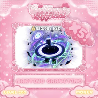 X5 Martino Gravitino 582.98+ K/S - Escape Tsunami For Brainrot