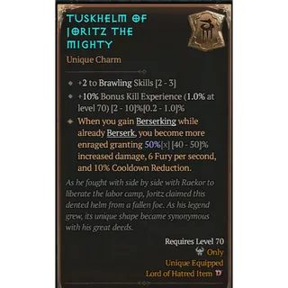 TUSKHELM OF JORITZ