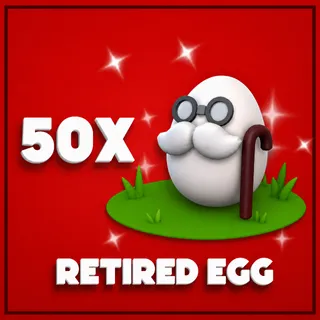 Retired egg 50x