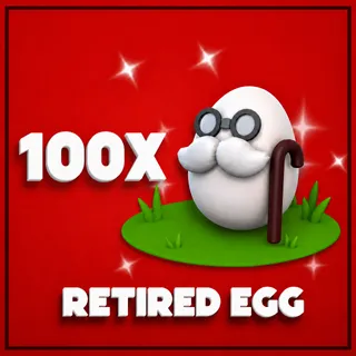 Retired egg 100x