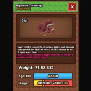 TITANIC HUGE NIGHTMARE TRICERATOPS | GAG