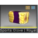 sports glove royal