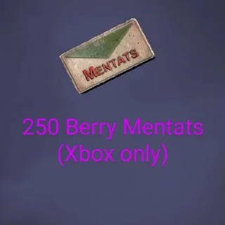 Berry Mentats ×250