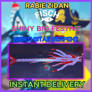 SHINY BIG FESTIVE NORTHSTAR SERPENT - FISCH